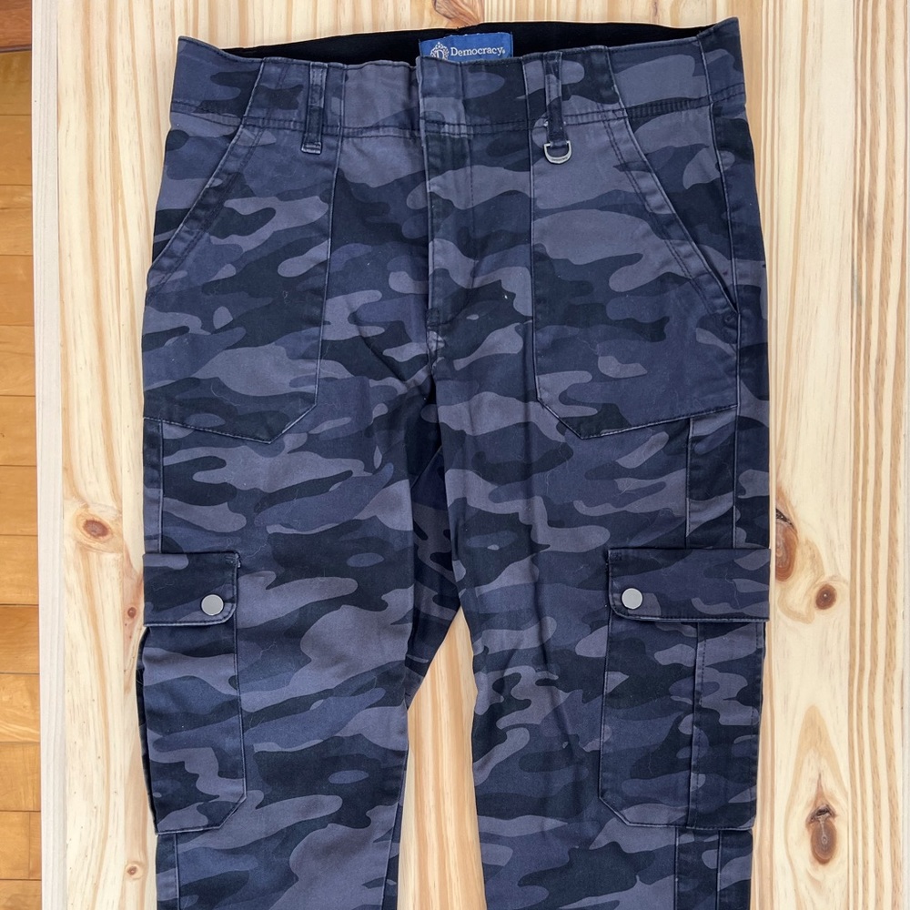 Democracy blue camo Jean
